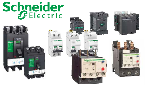Thiết bị điện Schneider, thiết bị đóng cắt Schneider, Aptomat, MCCB, MCB, RCCB, RCBO, Contactor, Rơ le nhiệt